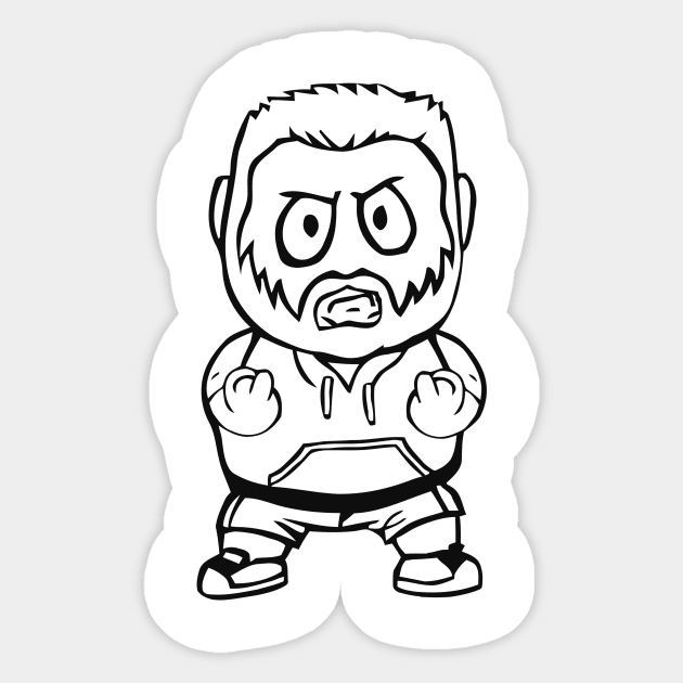 Selfie Sticker by InterSpeciesWrestling